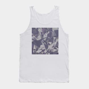 Lavender Purple Abstract Low Polygon Background Tank Top